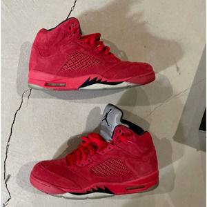 Size 10.5 Jordan 5 Retro Red Suede Style 136027602